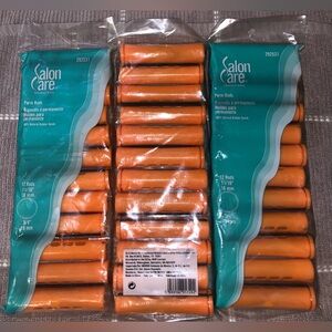3 packs of Salon Care Professional perming rods for hair. NEW